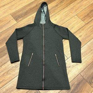 Zella Girl Sweatshirt/Jacket.  Charcoal.  Size XL (14/16). Rare find!